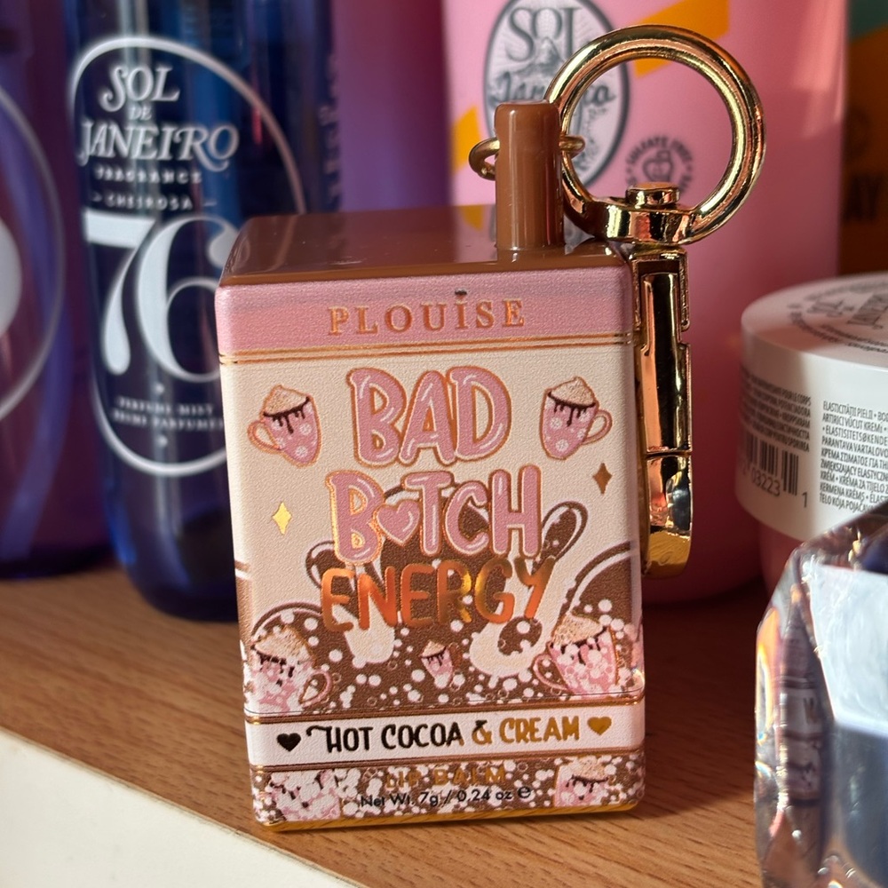 P.Louise Bad B*tch Energy Hot Cocoa & Cream Lip Conditioner